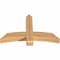 Ekena Millwork Bellingham Timber Gable Bracket, Western Red Cedar, 48"W x 30"H x 5 1/2"D x 5 1/2"F, 15/12 Pitch GBW048X30X0606BEL00SWR - alternate 2